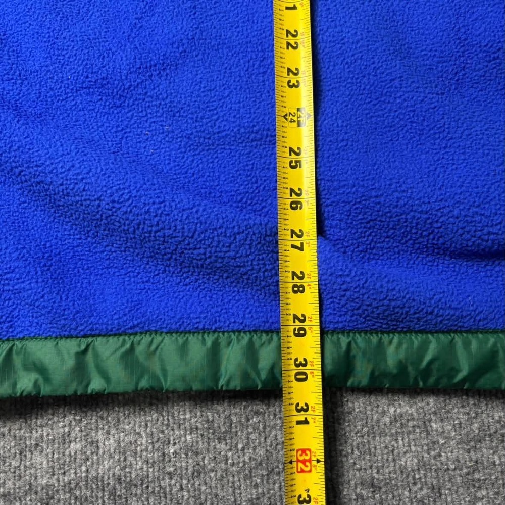 The North Face Royal Blue Colorblock Fleece Jacket NF0A7REM Womens M - Picture 11 of 11